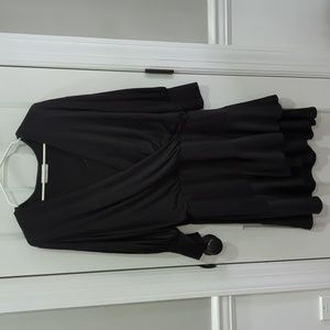Bailey 44 long sleeves stretchy black dress Large #b905